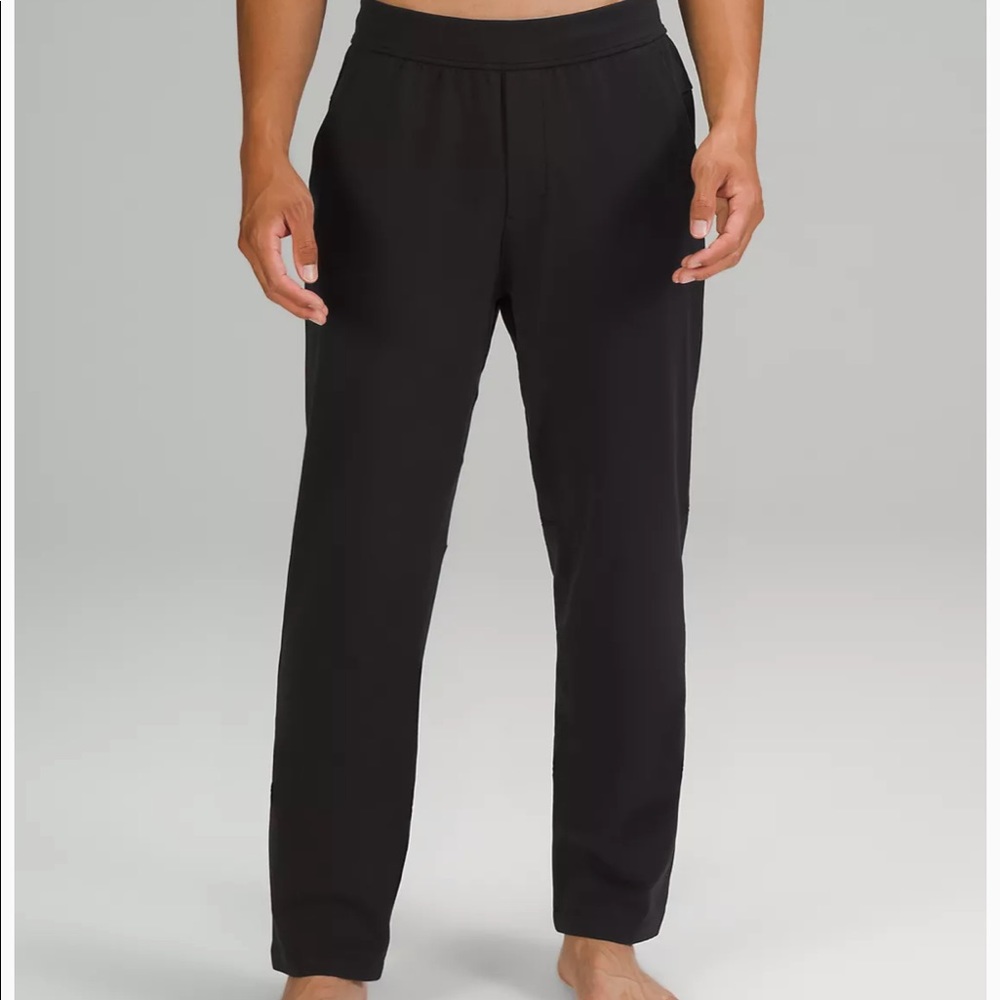 Mens discipline straight leg pants - gray size small